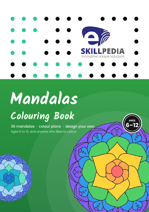 Cover of Mandalas Colouring Book
