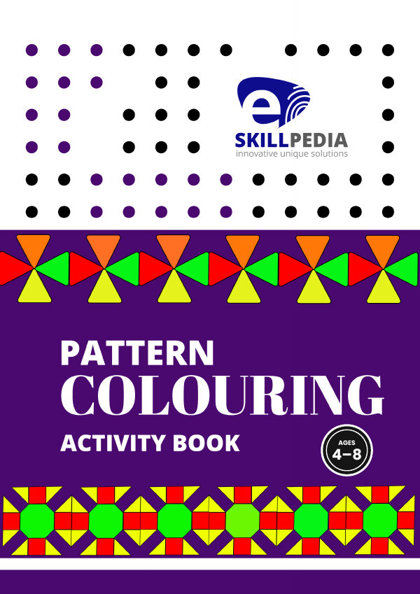 Cover of Pattern Colouring Activity Book