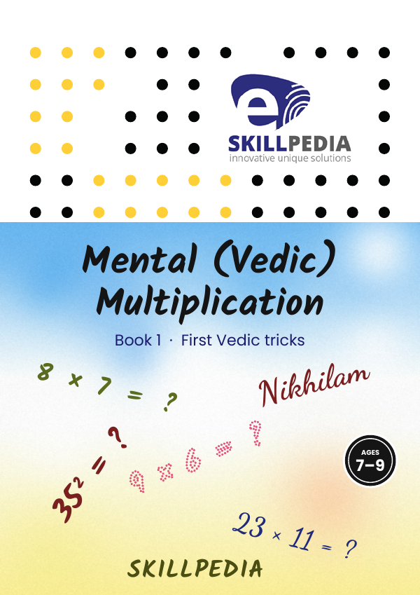Cover of Vedic Maths Multiplication Volume 1