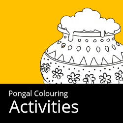 Pongal Colouring Activities