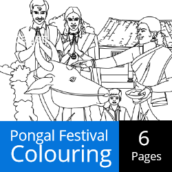 Pongal Festival - Colouring Activities