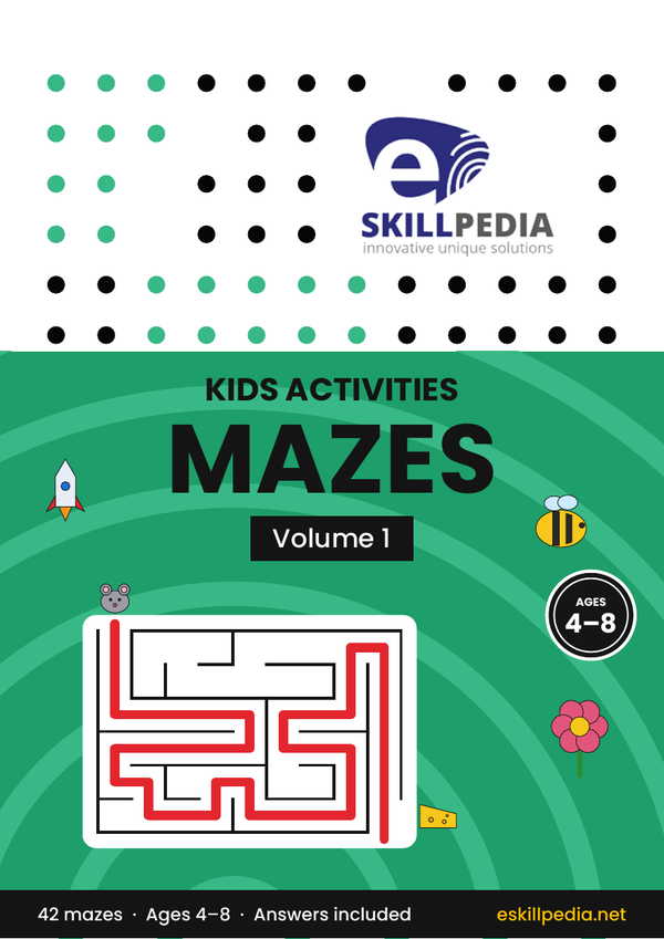 Maze Activities Volume 1 cover